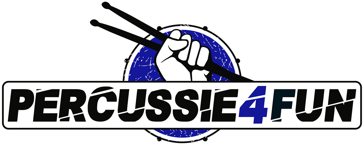 Percussie4fun uit Oss heeft sinds kort een nieuw eigen logo.