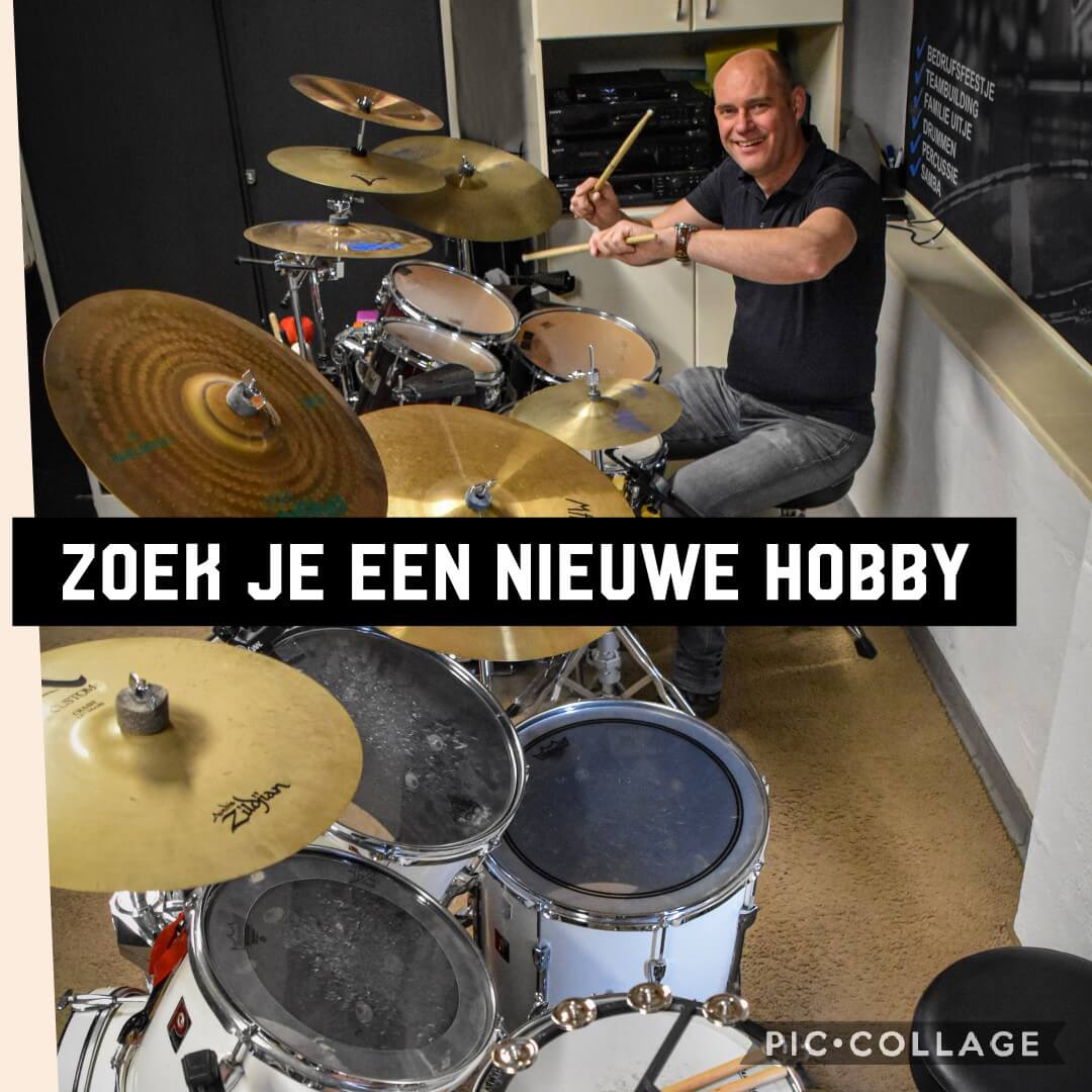 Nieuw hobby drummen