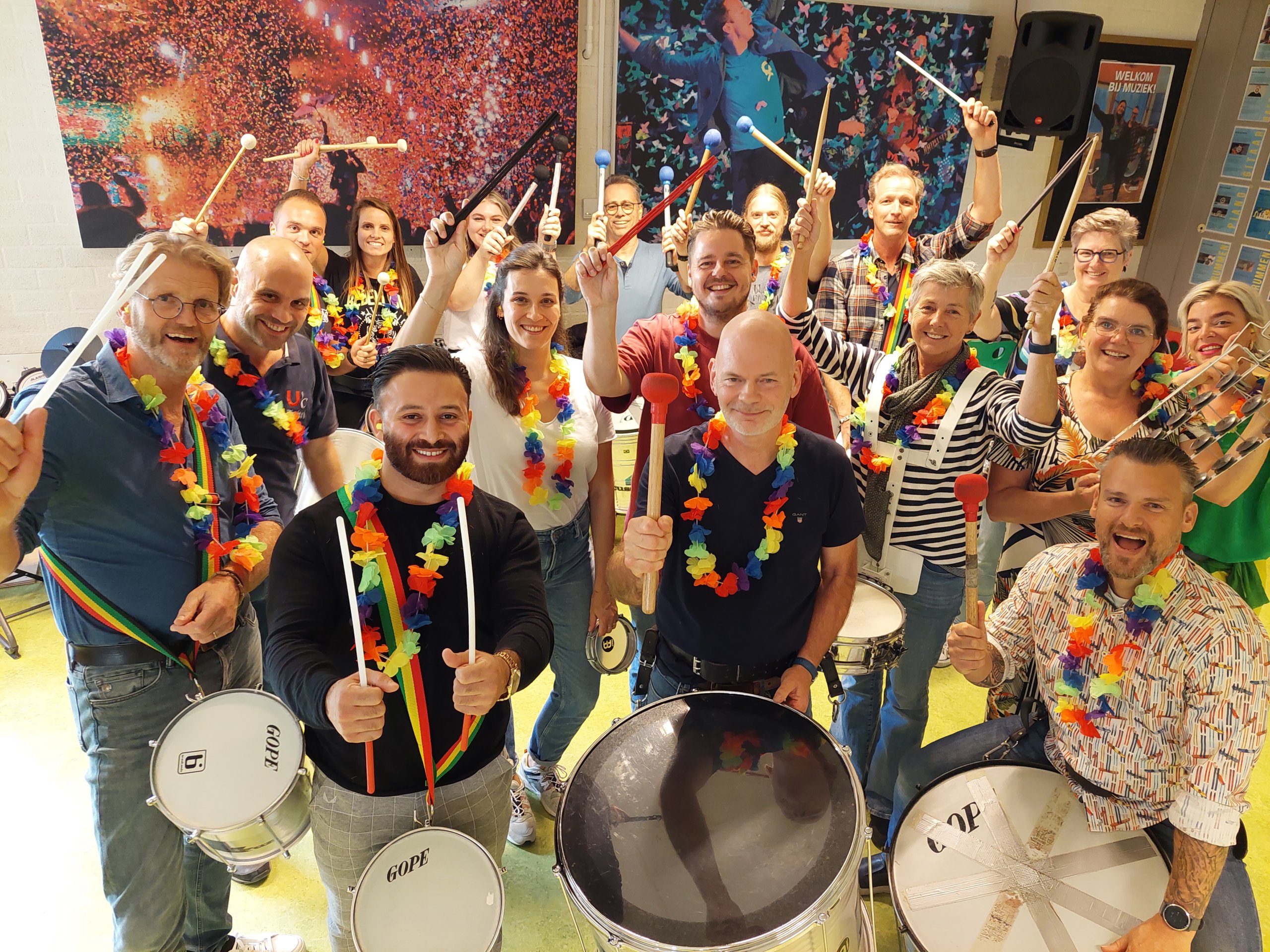 Trommel Workshops in Belgie